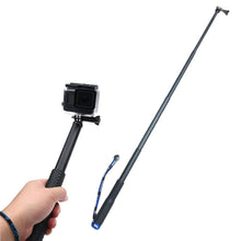 Laden Sie das Bild in den Galerie-Viewer, 36 Inch Extendable Handheld Pole Telescopic Selfie Monopod Stick for GoPro Hero 11 10 9 8 7 6 5 4 3 Yi DJI Go Pro Accessories - Letrinoshop