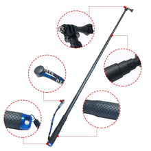 Laden Sie das Bild in den Galerie-Viewer, 36 Inch Extendable Handheld Pole Telescopic Selfie Monopod Stick for GoPro Hero 11 10 9 8 7 6 5 4 3 Yi DJI Go Pro Accessories - Letrinoshop