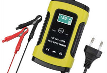 Laden Sie das Bild in den Galerie-Viewer, 6V 12V Intelligentes Batterieladegerät 4Ah-100Ah Motorrad Scooter Ladegerät - Letrinoshop