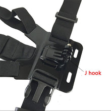 Laden Sie das Bild in den Galerie-Viewer, Adjustable Chest Body Harness Belt Strap Mount For Gopro HD Hero 11 10 9 8 7 6 5 4 DJI Action 3 2 EKEN H9 Camera Accessories - Letrinoshop