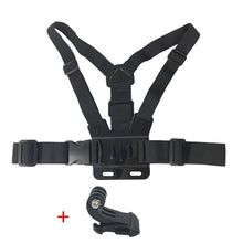 Laden Sie das Bild in den Galerie-Viewer, Adjustable Chest Body Harness Belt Strap Mount For Gopro HD Hero 11 10 9 8 7 6 5 4 DJI Action 3 2 EKEN H9 Camera Accessories - Letrinoshop