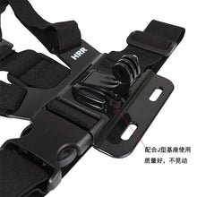 Laden Sie das Bild in den Galerie-Viewer, Chest Strap mount belt for Gopro hero 11 10 9 8 7 6 5 4 Insta360 R X2 X3 DJI Action 3 2 camera Harness Go Pro SJCAM Accessories - Letrinoshop