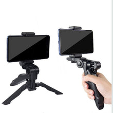Laden Sie das Bild in den Galerie-Viewer, Mini 1/4 Head Tripod Stand Desktop Live Mobile Phone Bracket Tripod For GoPro Sports Action Camera For iPhone Samsung Smartphone - Letrinoshop