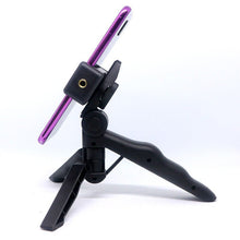 Laden Sie das Bild in den Galerie-Viewer, Mini 1/4 Head Tripod Stand Desktop Live Mobile Phone Bracket Tripod For GoPro Sports Action Camera For iPhone Samsung Smartphone - Letrinoshop