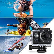 Laden Sie das Bild in den Galerie-Viewer, New 12MP Mini Camera Gopro HD 1080P 32GB Outdoor Sports Waterproof 12MP SJ4000 Gopro Camera 4 K For Gopro Action Video Camera - Letrinoshop