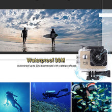 Laden Sie das Bild in den Galerie-Viewer, New 12MP Mini Camera Gopro HD 1080P 32GB Outdoor Sports Waterproof 12MP SJ4000 Gopro Camera 4 K For Gopro Action Video Camera - Letrinoshop