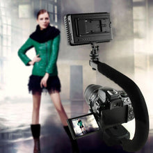 Laden Sie das Bild in den Galerie-Viewer, PULUZ Action Stabilizing Handle Grip Rig U-Grip Triple Shoe Mount Video for iPhone 8 X Gopro Smartphone Canon Sony DSLR Cameras - Letrinoshop