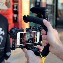 Laden Sie das Bild in den Galerie-Viewer, U C Shaped Holder Grip Video Handheld Stabilizer for DSLR Nikon Sony Camera and Light Portable SLR Steadicam for Gopro - Letrinoshop