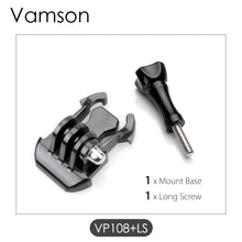 Laden Sie das Bild in den Galerie-Viewer, Vamson for GoPro Accessories Activity Base Long Screw Mount For Gopro Hero 11 10 9 8 7 6 5 4 for SJCAM for Xiaomi for yi VP108 - Letrinoshop