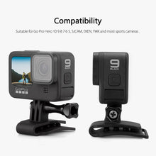 Laden Sie das Bild in den Galerie-Viewer, Vamson Hat Clip Bracket Mount Kit With Screw Head Adapter and Screw for Go Pro 11 10 9 8 7 6 for insta360 X3 ONE X2 for DJI OSMO - Letrinoshop