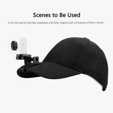 Laden Sie das Bild in den Galerie-Viewer, Vamson Hat Clip Bracket Mount Kit With Screw Head Adapter and Screw for Go Pro 11 10 9 8 7 6 for insta360 X3 ONE X2 for DJI OSMO - Letrinoshop