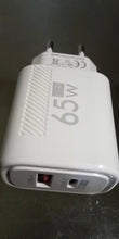 Laden Sie das Bild in den Galerie-Viewer, 65w ladegerät usb c schnell ladung typ c ios schnellladegerät Samsung mi iphone
