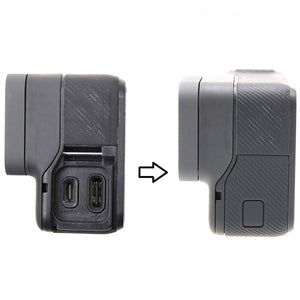 2X Replacement Side Door USB-C Mini HDMI Port Side Cover Repair Part For Gopro HERO5 HERO6 Hero 5 6 For Go Pro Accessory - Letrinoshop