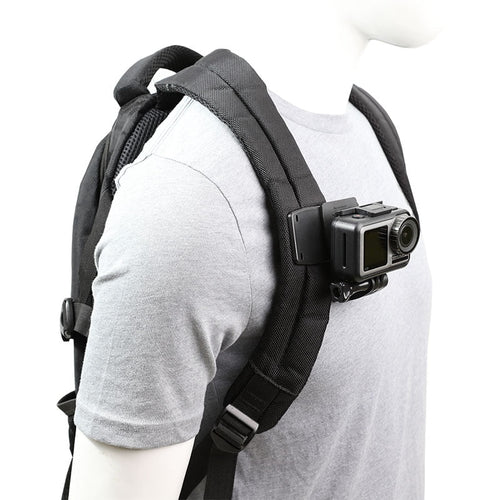 Backpack Strap Mount Quick Clip Mount for DJI OSMO ACTION 3 2 Gopro Hero 11/10/9/8/7/6/5/4 SJCAM EKEN Insta360 Camera Accesories - Letrinoshop