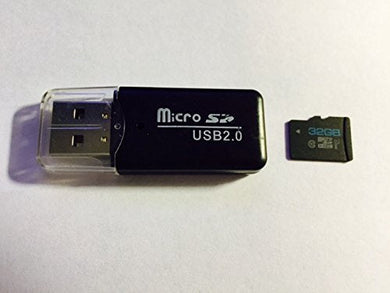 CardReader Stick Micro SD Adapter Kartenleser MicroSD Micro SDHC USB für Dazzne SJ4000 SJcam Actioncam - Letrinoshop
