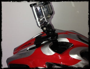 Fahrradhelm Kletthalter für Gopro Hero 4 3+ Kletthalterung Klettverschluss Bike Helm Halter cube Hero 1- 4