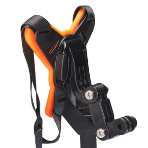 HONGDAK Motorcycle Helmet Chin Mount for GoPro Hero 11 10 9 8 7 6 Action Sports Camera Holder Motorcycle Stander GOPRO Accessory - Letrinoshop