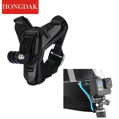 HONGDAK Motorcycle Helmet Chin Mount for GoPro Hero 11 10 9 8 7 6 Action Sports Camera Holder Motorcycle Stander GOPRO Accessory - Letrinoshop
