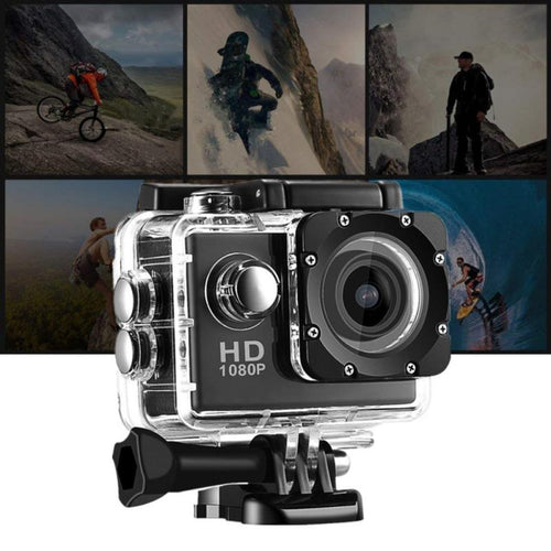 New 12MP Mini Camera Gopro HD 1080P 32GB Outdoor Sports Waterproof 12MP SJ4000 Gopro Camera 4 K For Gopro Action Video Camera - Letrinoshop