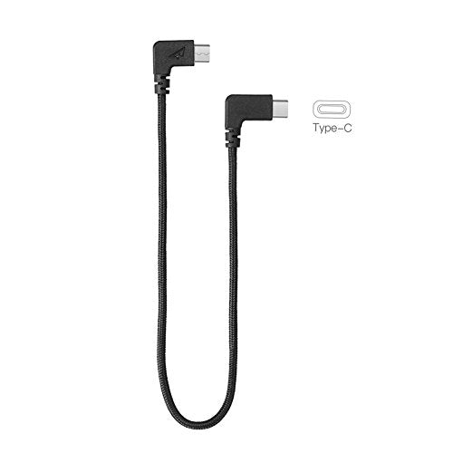 Olize Micro USB zu Typ C Video-Datenkabel Nylon-geflochtener rückwärtiger Micro-USB-Stecker für DJI Mavic Pro / Spark / Mavic Air So geben Sie C Smartphone und Tablet PC EIN - Letrinoshop