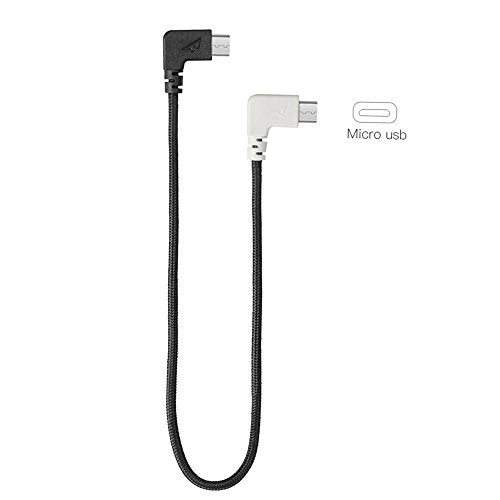 Olize Video Daten Kabel, Micro USB zu Micro USB OTG Datenkabel Reverse Connector für DJI Mavic Pro / Spark / Mavic Air Fernbedienung für Android Handy und Tablets - Letrinoshop