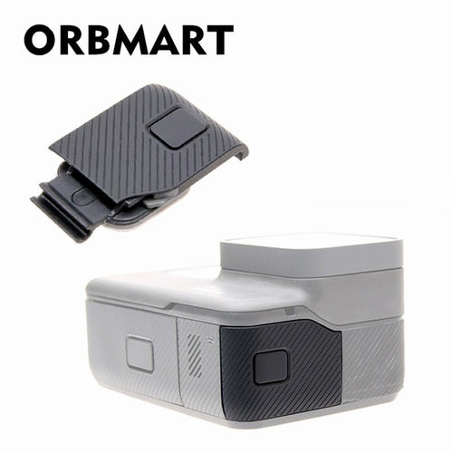 ORBMART Side Cover Door Case Replacement USB-C Micro-HDMI Port Protector Substitution For Gopro Hero 5 6 7 black Original Camera - Letrinoshop