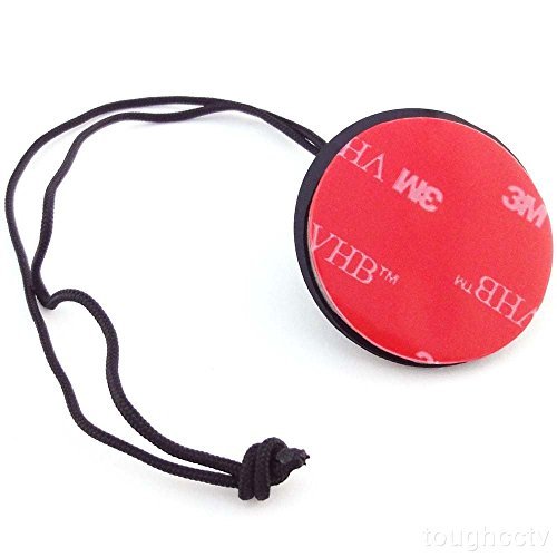 Safety Rope with 3M Adhesive Pad for GoPro Hero 4, 3 + 3 Surfboard and Boat Backup Rope - Letrinoshop