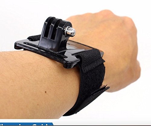 Ski Snowbaord Actioncam Armband Halter Klettband für Yi Sjcam Gopro und Rollei - Letrinoshop