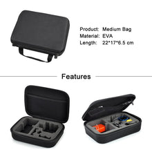 Laden Sie das Bild in den Galerie-Viewer, Sport Camera Portable Storage Case Collection Bag for GoPro Hero 11 10 9 8 Session SJCAM Xiaomi Yi 2 4K Mijia Go Pro Accessories - Letrinoshop
