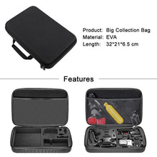 Laden Sie das Bild in den Galerie-Viewer, Sport Camera Portable Storage Case Collection Bag for GoPro Hero 11 10 9 8 Session SJCAM Xiaomi Yi 2 4K Mijia Go Pro Accessories - Letrinoshop
