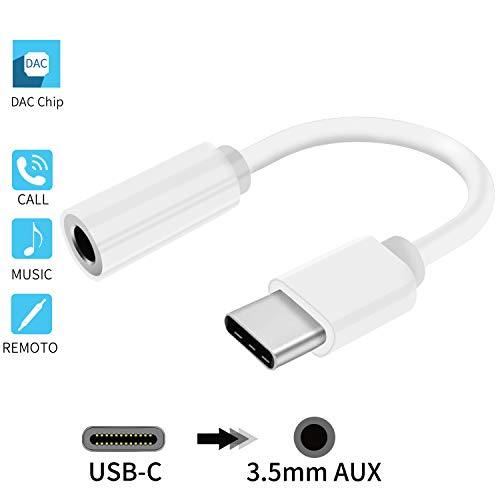 USB C Jack Adapter, Typ C auf 3.5 mm Aux Kopfhörer - Letrinoshop
