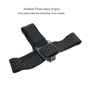 XMPPJFV Head Strap for Gopro hero 11 10 9 8 7 Accessories Head Belt Strap Mount Adjustable for SJCAM EKEN for Gopro Hero 7 6 5 4 - Letrinoshop